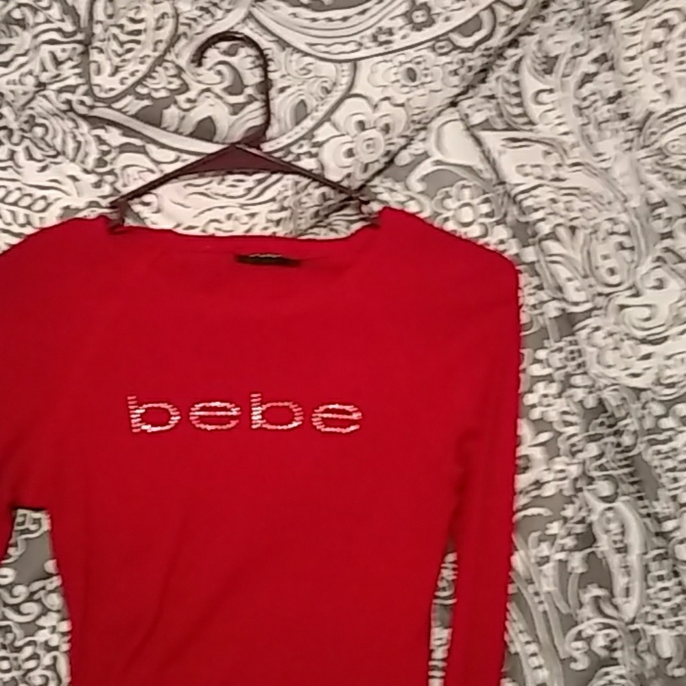 Super cute bebe shirt long sleeve